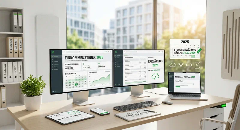 Einkommensteuererklärung 2025: Fristen, Tipps und häufige Fehler