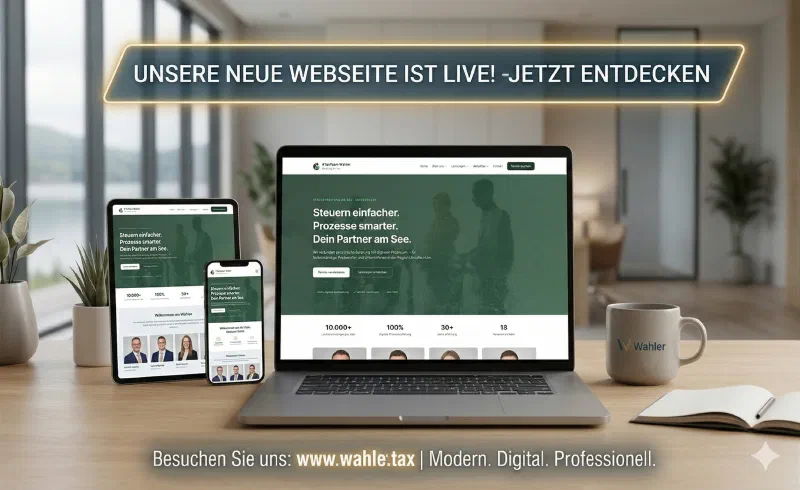 Neue Website – frischer Auftritt für das #TaxTeam
